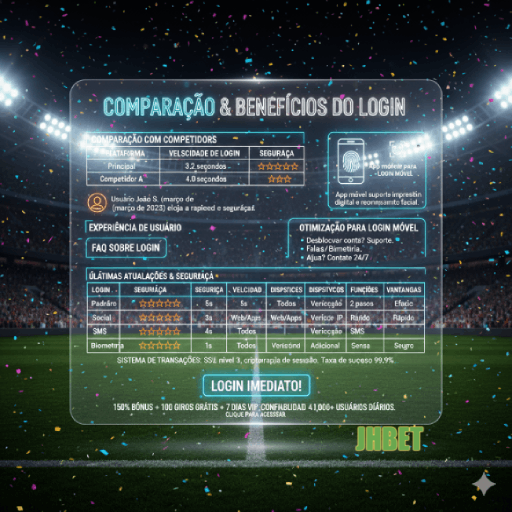 Figura 2 do login da JHBET